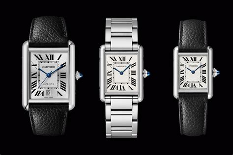 cartier tank must watch small.